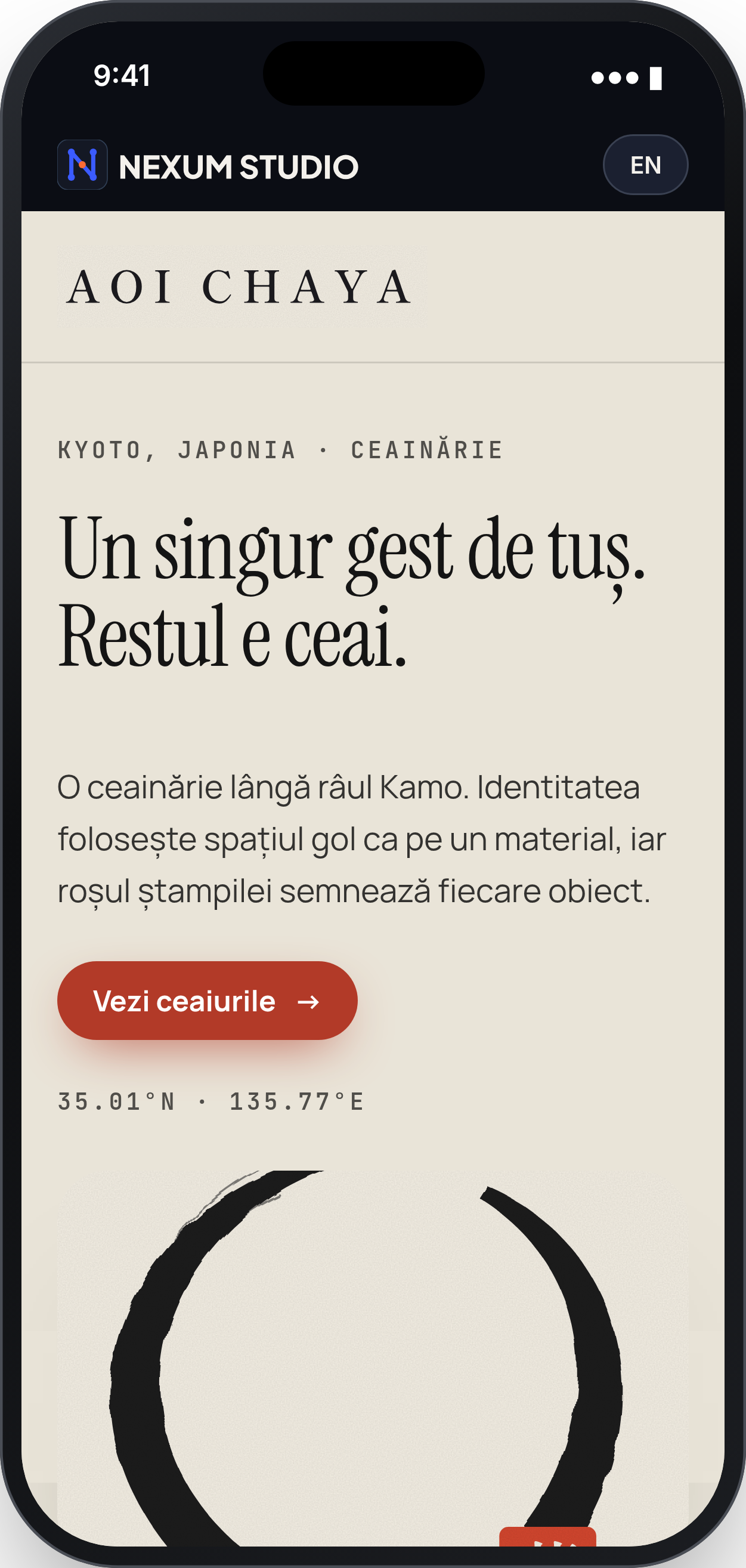 AOI CHAYA: Prima secțiune, telefon