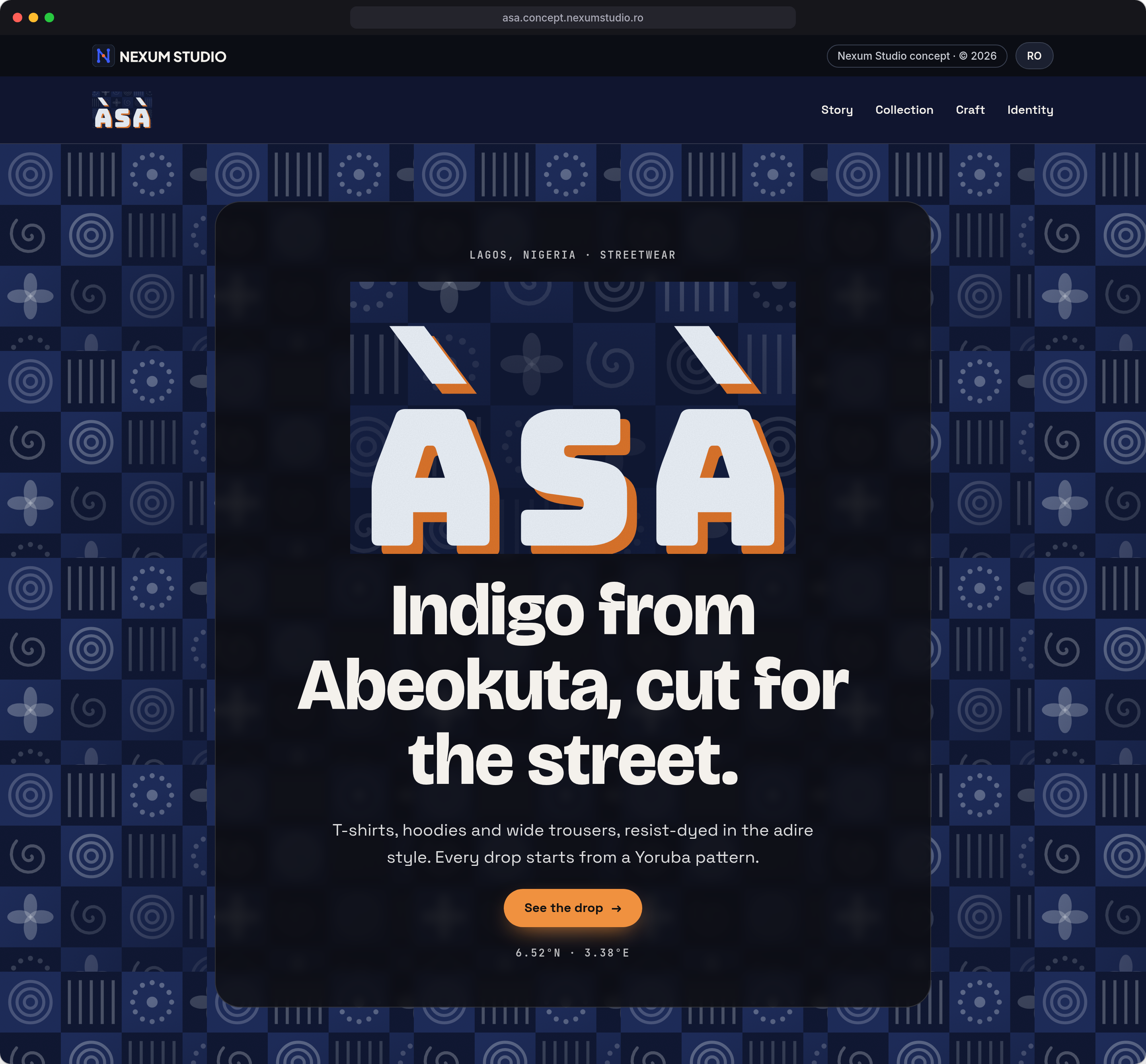 ÀṢÀ: First fold, desktop