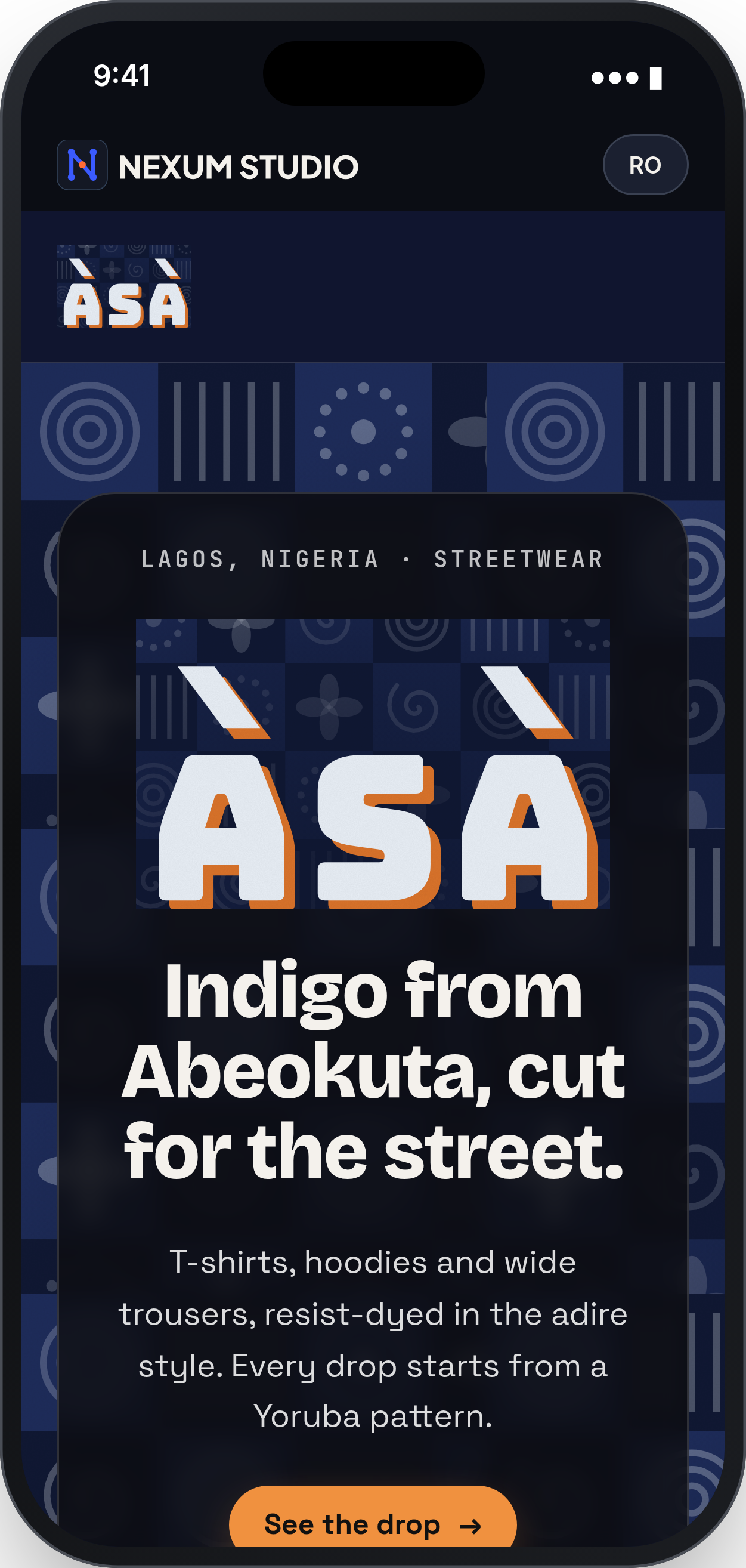 ÀṢÀ: First fold, phone