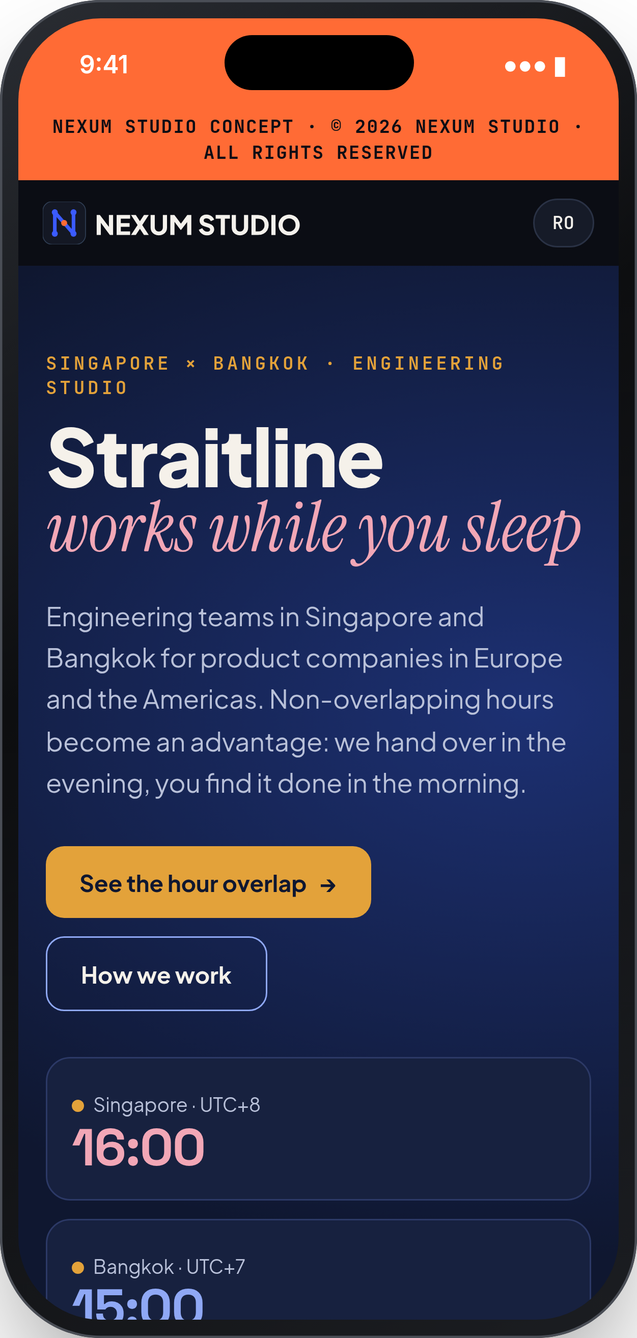 STRAITLINE: First fold, phone