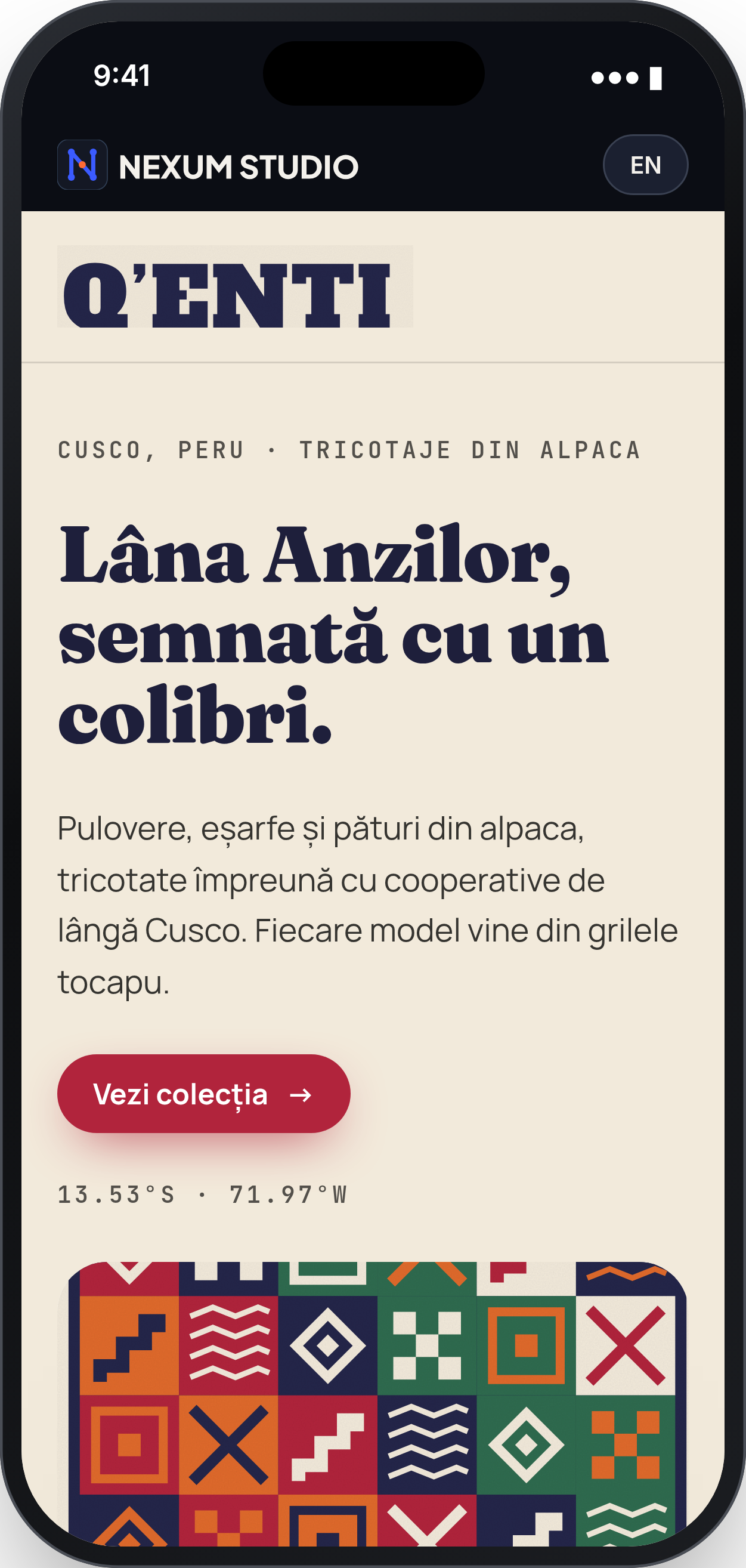 Q’ENTI: Prima secțiune, telefon